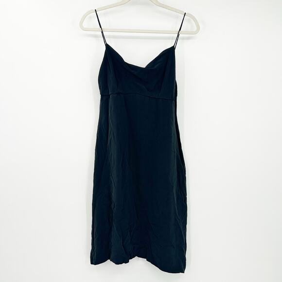 Brooks Brothers Womens Y2K Party Going Out Stretch Silk Blend Cami Slip Dress 6 - Picture 1 of 8